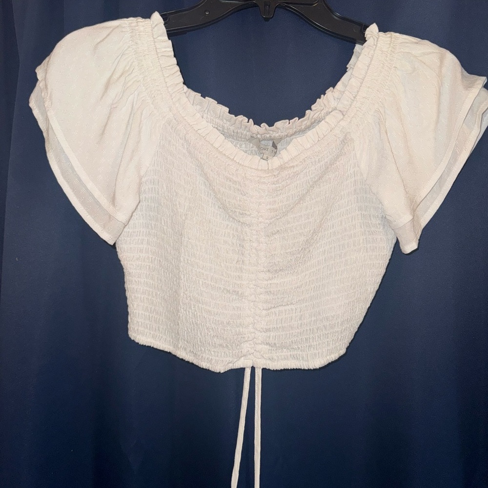 Love Tree Cropped Top